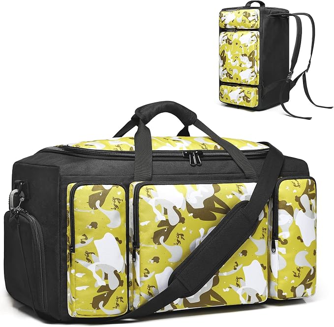 4-Way Gym Bags for Men Gym Duffle Bag Sports Duffle Bag Backpack by CicoRider