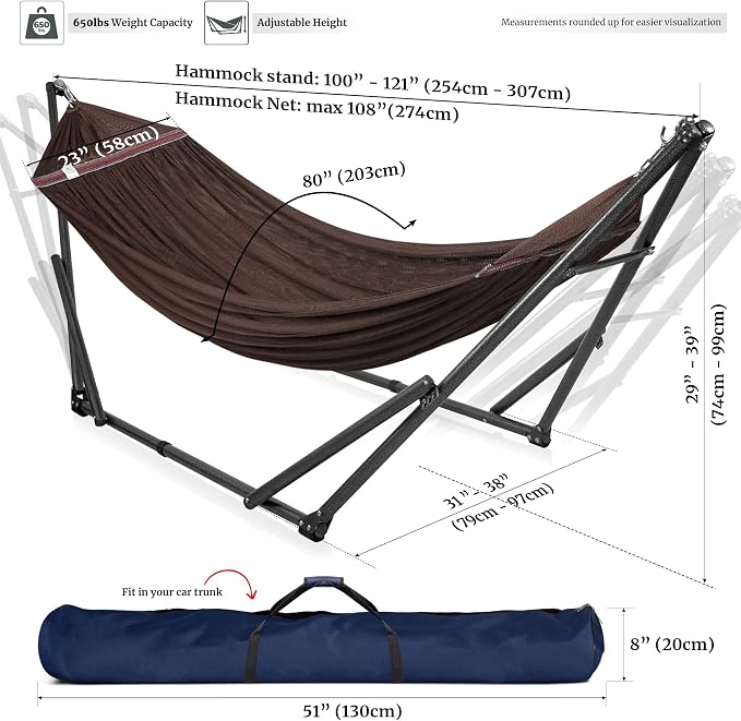 Tranquillo Universal Double Hammock - Image 6