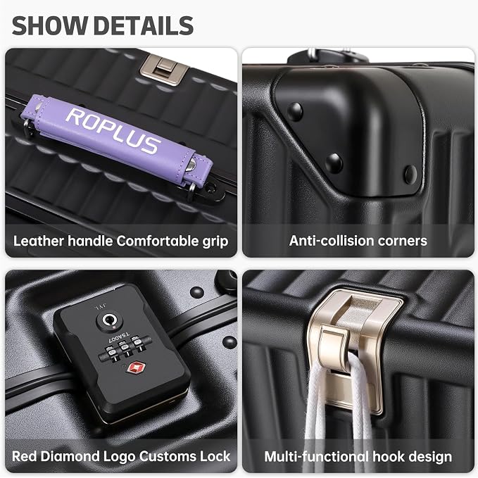 Aluminium Frame Carry on Luggage - Image 5