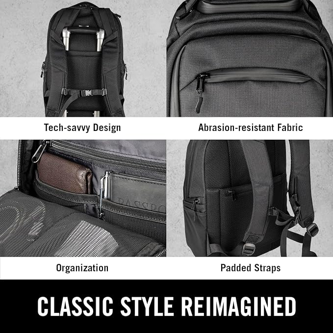 Kenneth Cole REACTION Abrasion-Resistant Parker Laptop Backpack - Image 4