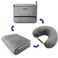 3-in-1 Travel Pillow Blanket Set by FunLake