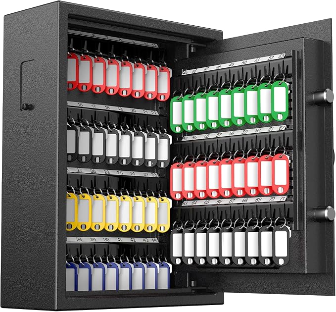 Uniclife 71 Position Key Box, Wall Mount Key Lock Box - Image 8