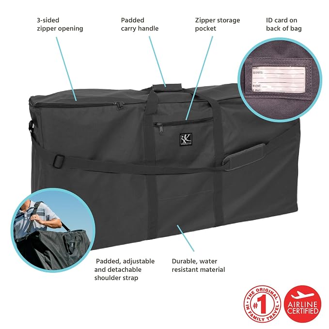 J.L. Childress Standard & Dual Stroller Bag - Image 2