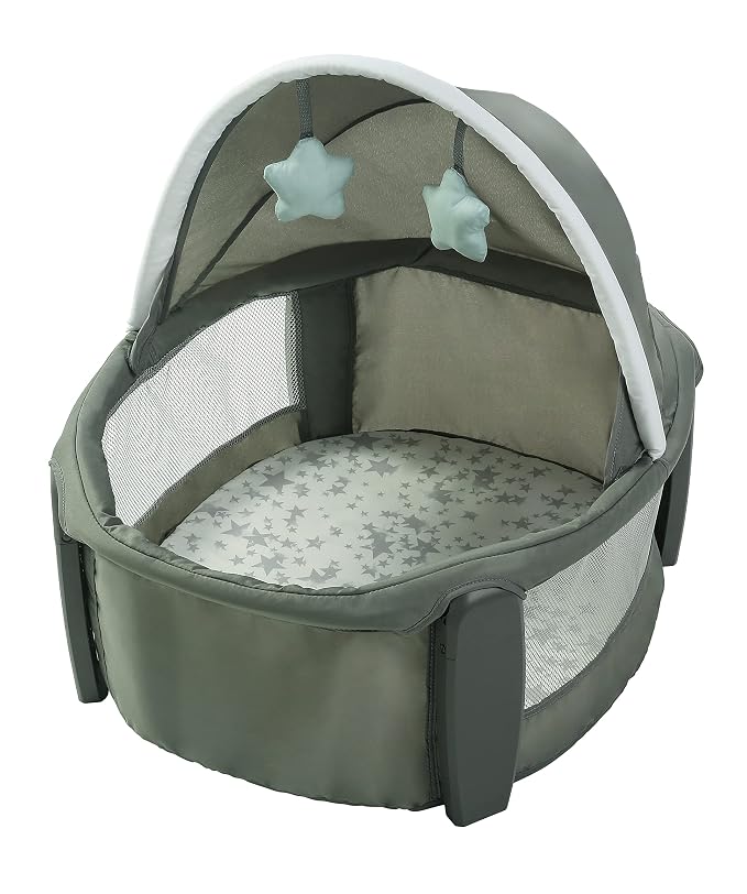 Graco Pack ’n Play Travel Dome Playard, Portable Bassinet - Image 4