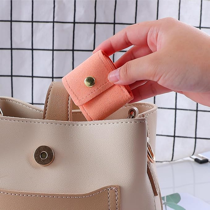 3 PCS Mini Travel Jewelry Organizer Bag - Image 6