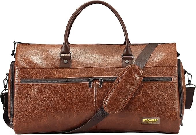 STOVER Garment Travel Duffle Bag, Large 2-in-1 Convertible Carry-on Luggage - Image 8