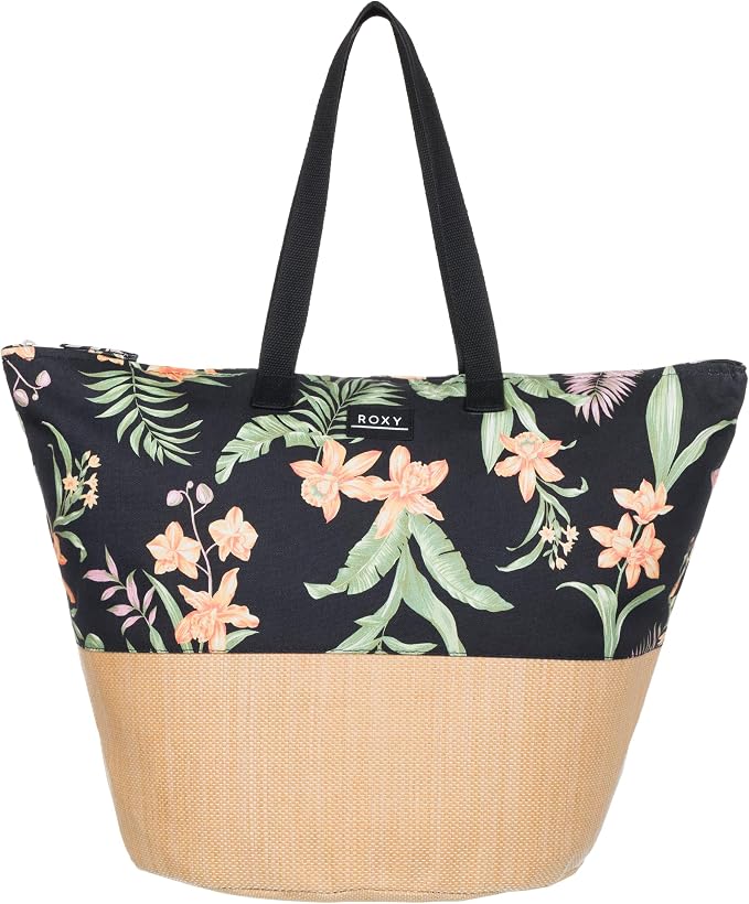 Roxy Women's Beach Tote Bag | Travel | Vacation | Straw | Lightweight | by Roxy