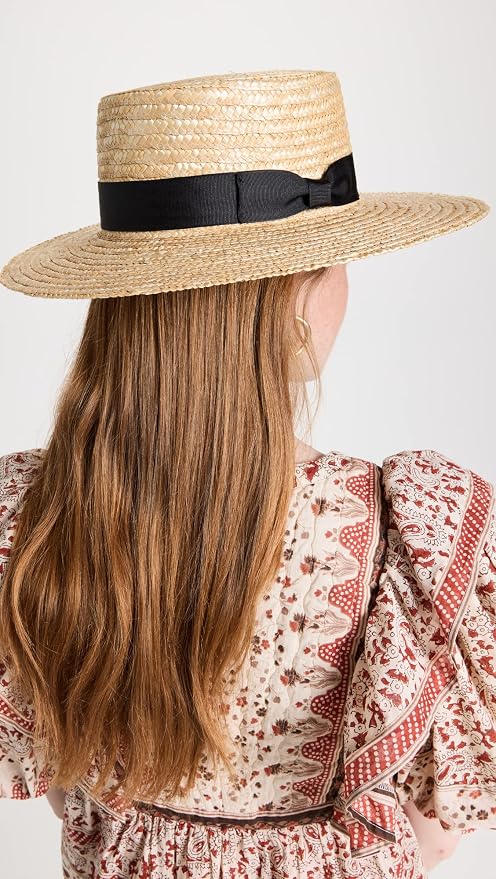 Lack of Color Women's Spencer Straw Boater Hat - Image 3