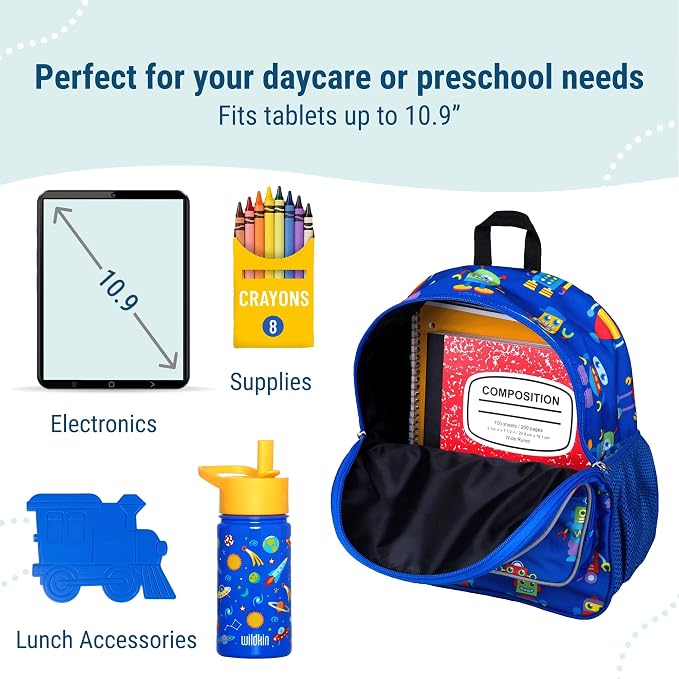 Wildkin 12-inch Kids Backpack – Padded, Adjustable - Image 5