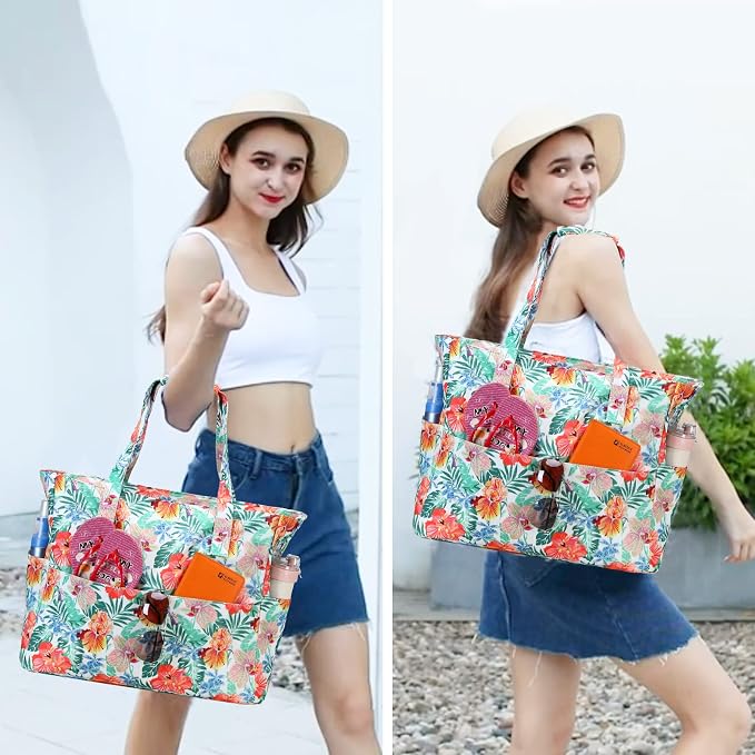 Waterproof Beach Tote Pool Bags - Image 2