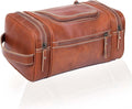 VC VINTAGE COUTURE Leather Toiletry Bag by VCVINTAGECOUTURE