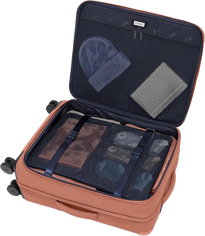 Away Softside Medium Checked Suitcase, 26 Inch Lightweight, Expandable Luggage - Image 5
