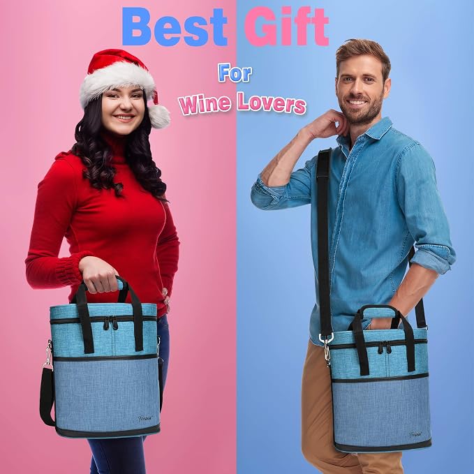 Tirrinia Insulated Wine Gift carrier - Image 4