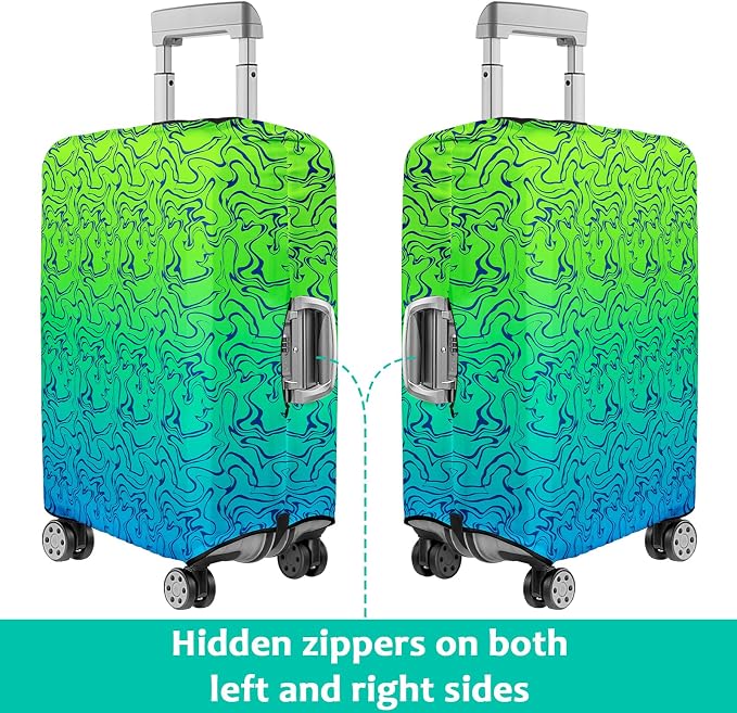 Luggage Cover for Suitcase Elastic Suitcase Cover Protector, Carry On Luggage - Image 2