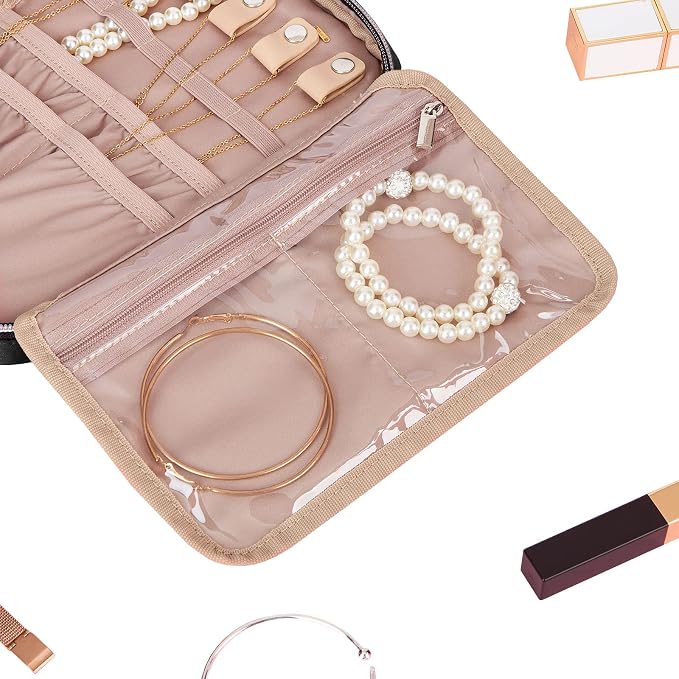 BELALIFE Travel Jewelry Organizer, Portable Storage Case - Image 7