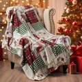 PHF Printed Fleece Throw Blanket, No Shed No Pilling Ultra Soft Plush Cozy Xmas by PHF