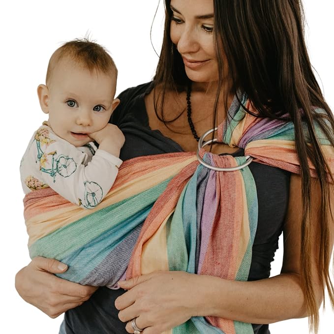 Hip Baby Wrap - 100% Soft Cotton Baby Sling Wrap - Baby Hip Carrier - Nursing by HipBabyWrap