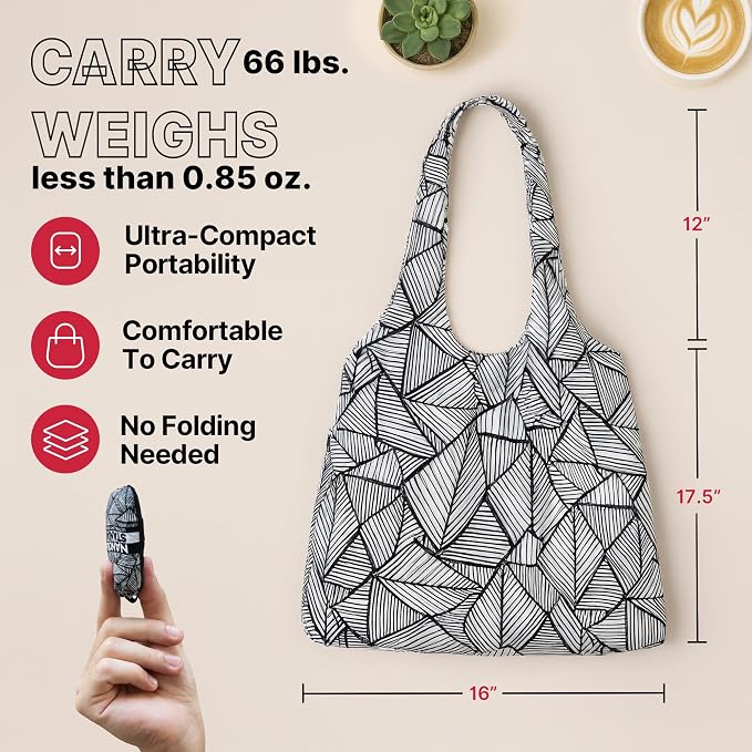 Nanobag Ultra-Lightweight Foldable Tote - Image 8