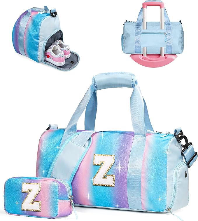 Birthday Gift for Granddaughter-Girl Gym Bag by Vogewood