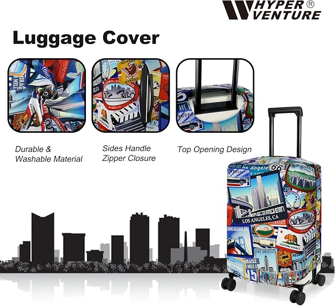 HYPER VENTURE Washable Luggage Cover - Image 2