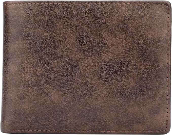 Wallet for Men-Genuine Leather RFID Blocking Bifold Stylish Wallet - Image 7