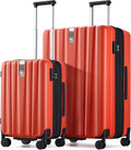 Hanke Expandable Hard Shell Luggage Sets 2 piece Carry on Luggage by Hanke