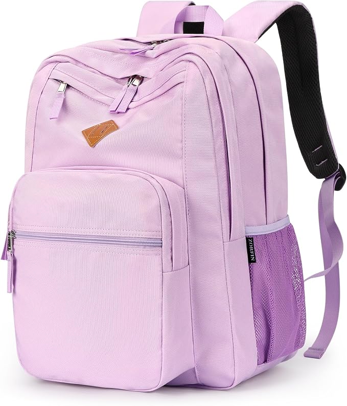 ZORFIN 26L Backpack for College, and Travel: Water Resistant Bookbag by ZORFIN-SimpleYetChic