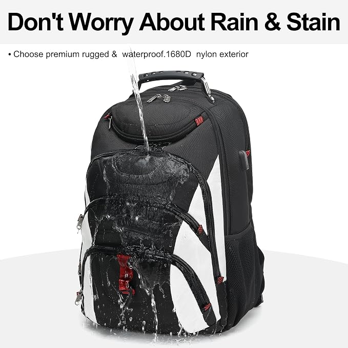 Boavan Laptop Backpack for men, 17.3 inch Laptop Bag - Image 6