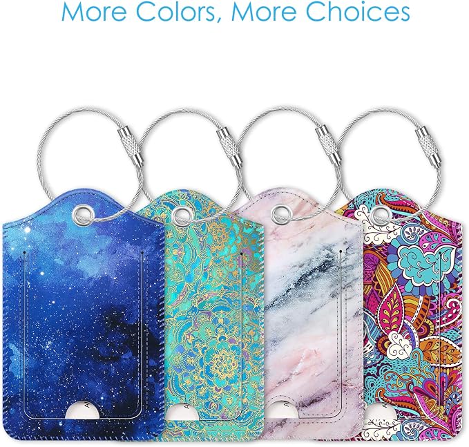 Fintie Luggage Tags, Privacy Cover ID Label - Image 8