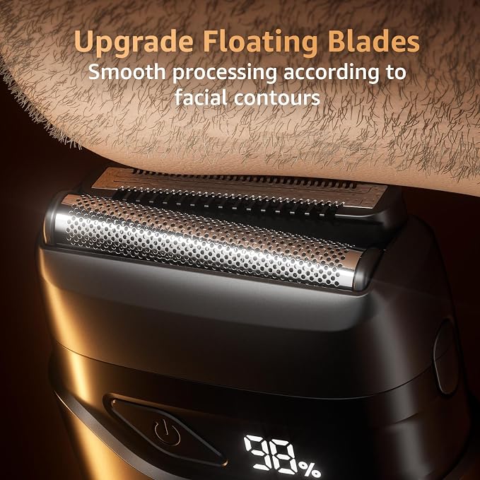 Electric Foil Shavers for Men: Mini Electric Razor for Face - Image 4