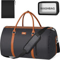 Garment Bag for Travel Convertible Carry On Garment Bag Large Travel Duffel by TIBES