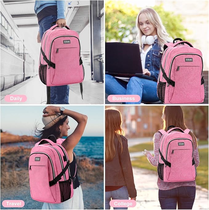 ANKUER Backpacks for Women, Backpack Fits Up 15.6 in Laptop Backpack for Travel - Image 6