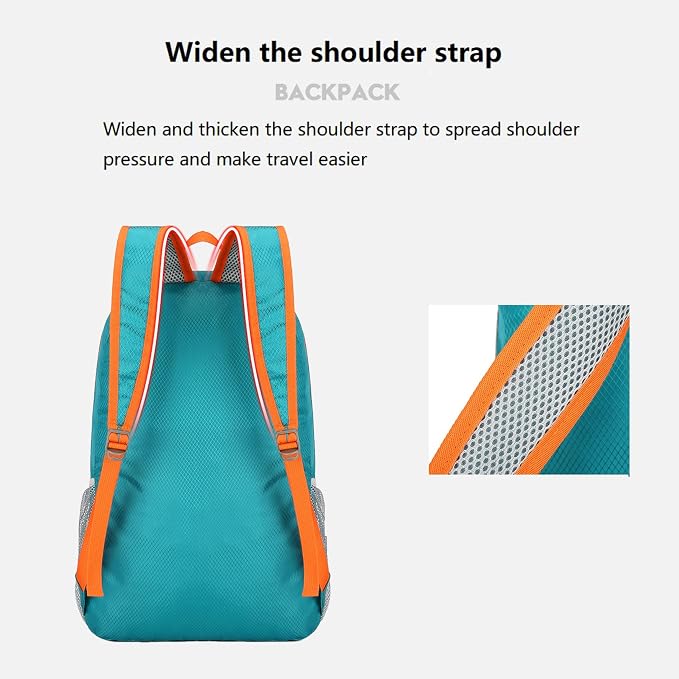 25L Hiking Backpack Foldable Sports Daypack Camping Collapsible Bag Water - Image 5