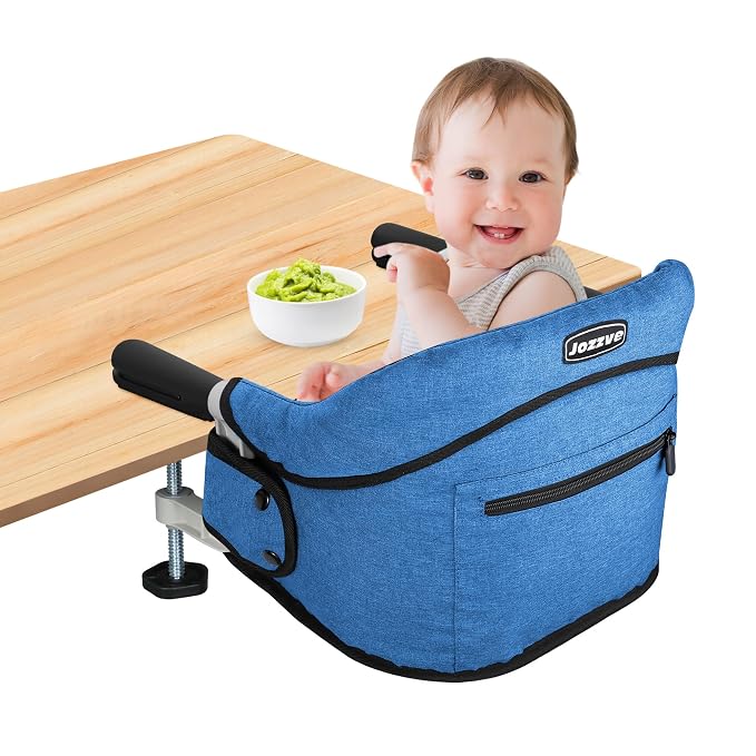 Hook On High Chair, Jozzve Baby High Chair, Portable High Chair by Jozzve