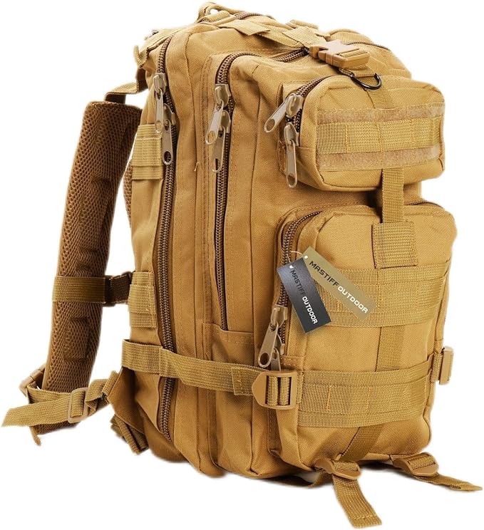 Military Tactical Pack Backpack Army Molle Bug Out Bag Small Rucksack Outdoor by Mastiff+Outdoor