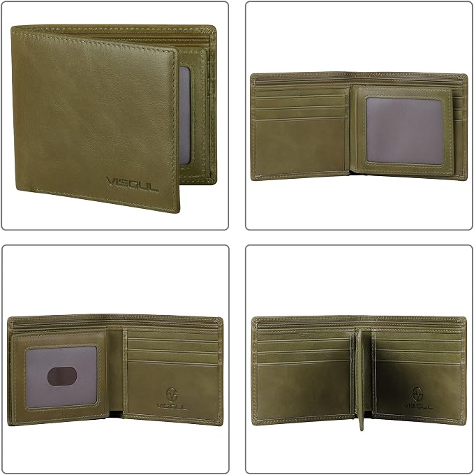 VISOUL Men's Bifold Wallet - Image 3