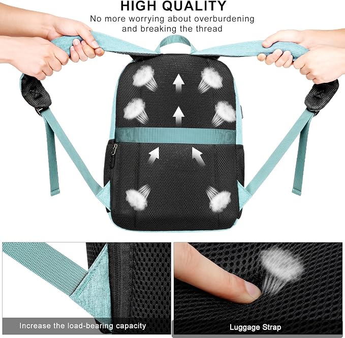 School Backpack for Teen Girls and Boys, Bookbag for College - Image 5
