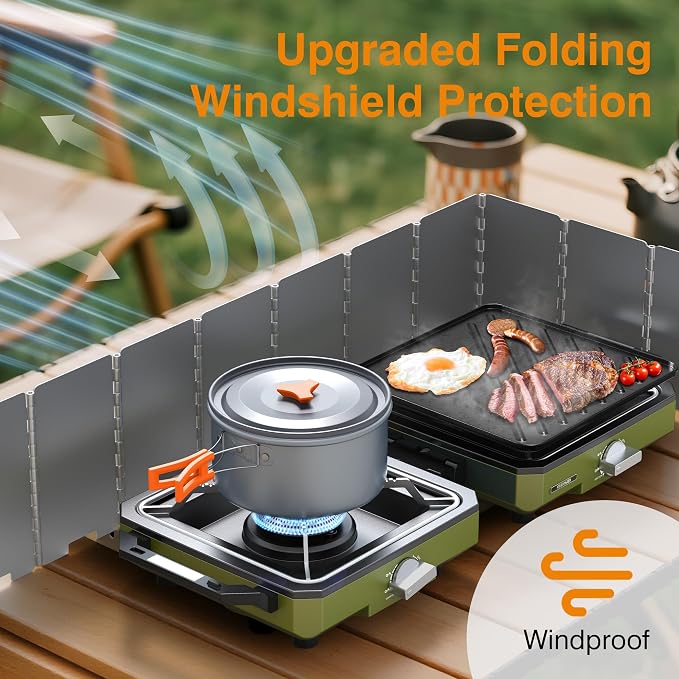 ODSD 2 Burner Camping Stove - Image 2