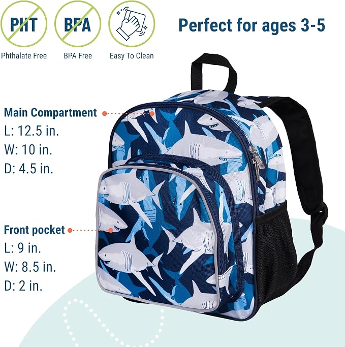 Wildkin 12-inch Kids Backpack – Padded, Adjustable - Image 4