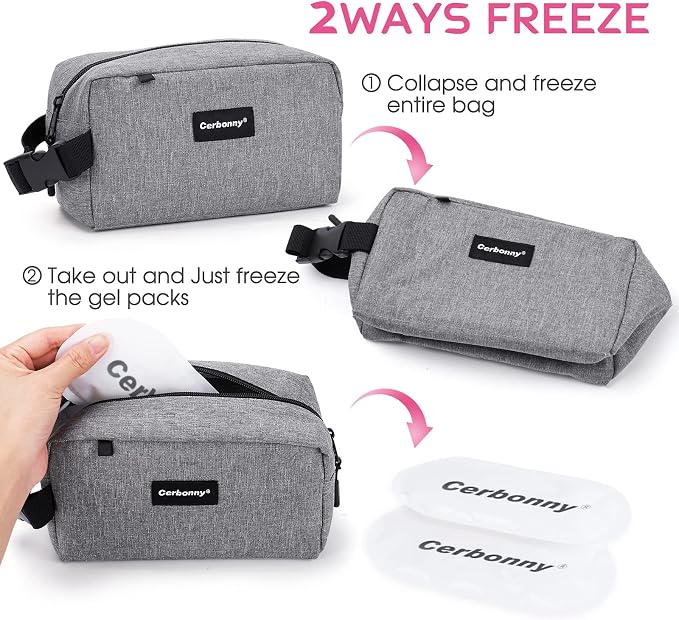 Cerbonny Cooler Bag Freezable Lunch Bag - Image 4
