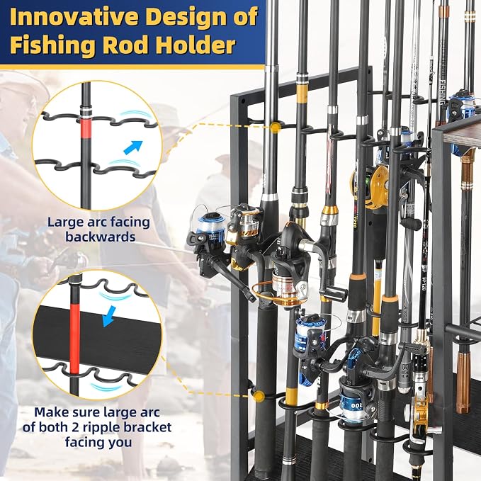 Olakee Fishing Rod Holder, Fishing Pole Holders - Image 5