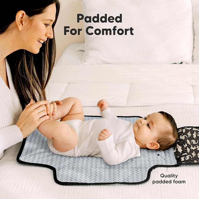 KeaBabies Portable Diaper Changing Pad - Image 4