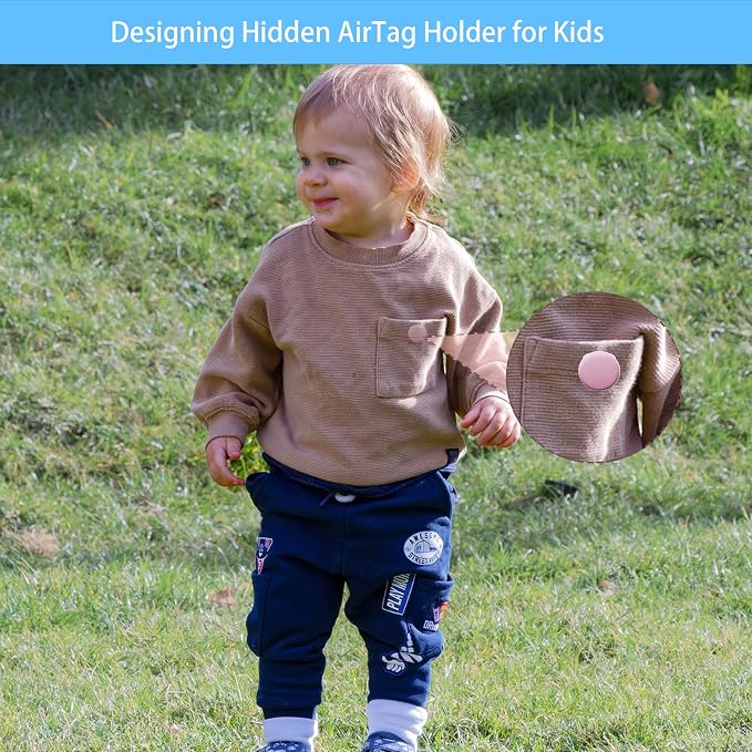 Waterproof AirTag Holder for Kids - Image 2