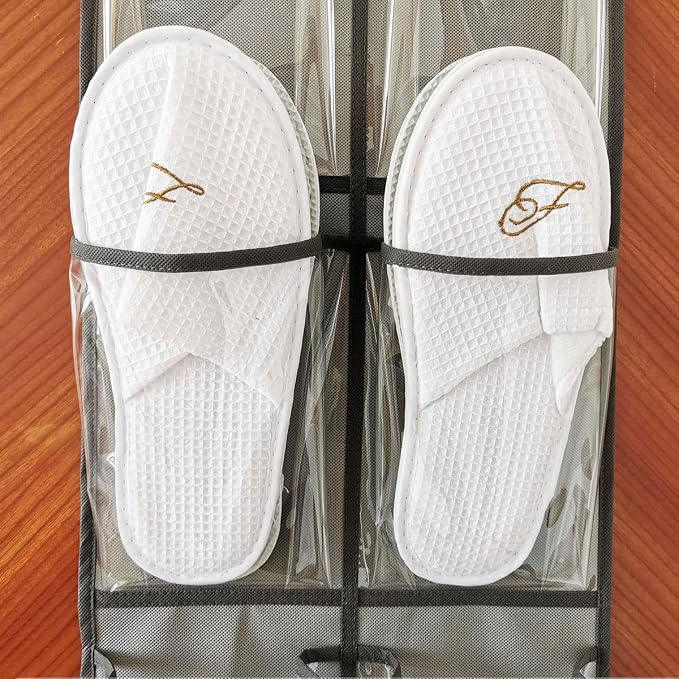 2 Packs Over The Door Hanging Closet Shoes Holder Organizer Shoe Storage Shoe - Image 4