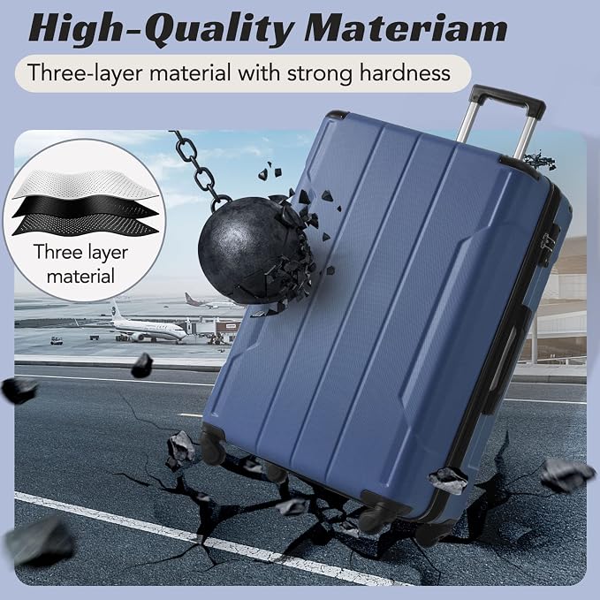 Merax Luggage Sets of 2 Suitcases - Image 5