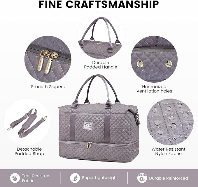 LOVEVOOK Travel Duffle Bag, Weekender Bags - Image 6