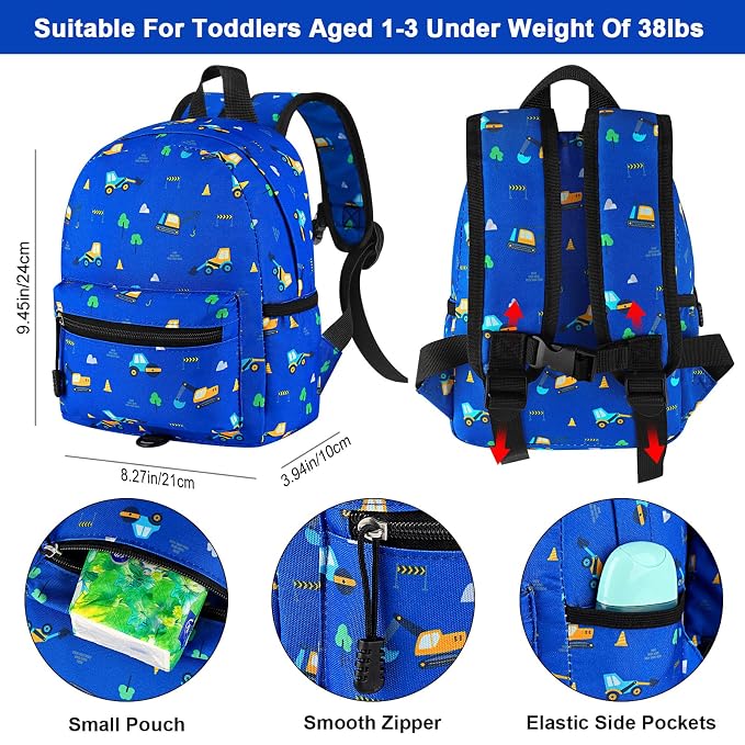 Accmor Toddler Backpack Leash, Mini Child Backpack - Image 2