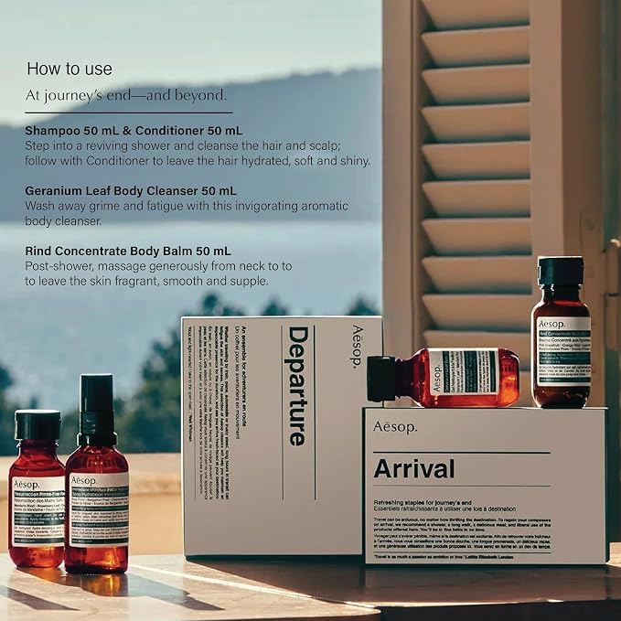 Aesop Arrival Travel Set | Hair and Body Care Staples to Help Refresh | 1.7oz / - Image 2
