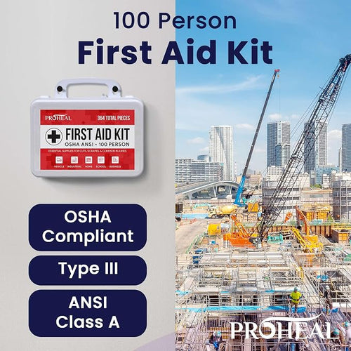 100 Person OSHA Compliant First Aid Kit - Image 2