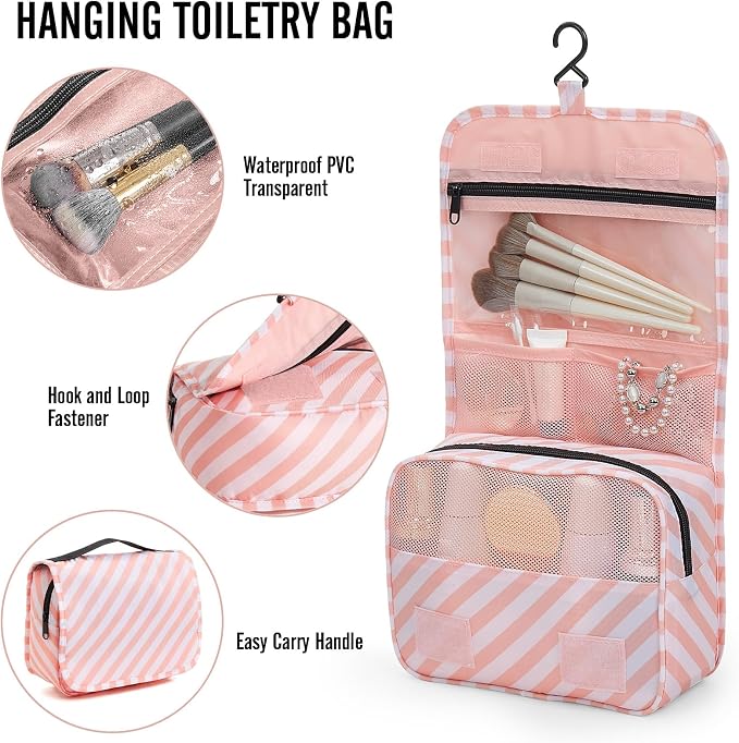 Veken 10 Set Packing Cubes for Travel Essential, Suitcase Organizer Bags in 4 - Image 3